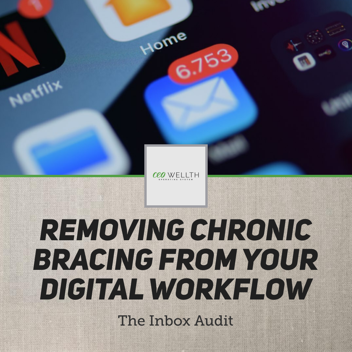 Blog – Digital Audit Minimalist digital workflow and inbox management ritual.