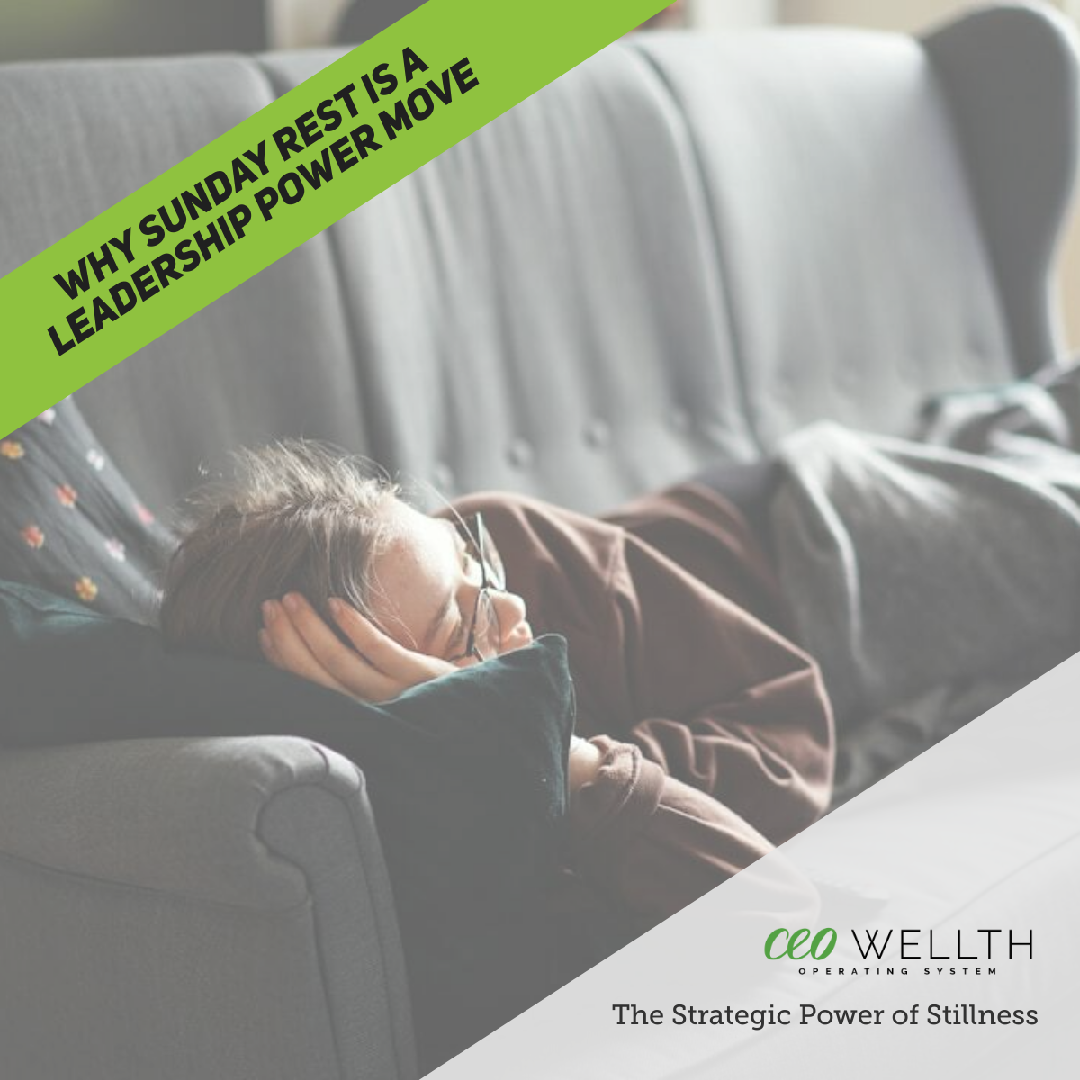 Sunday stillness as a strategic leadership power move.