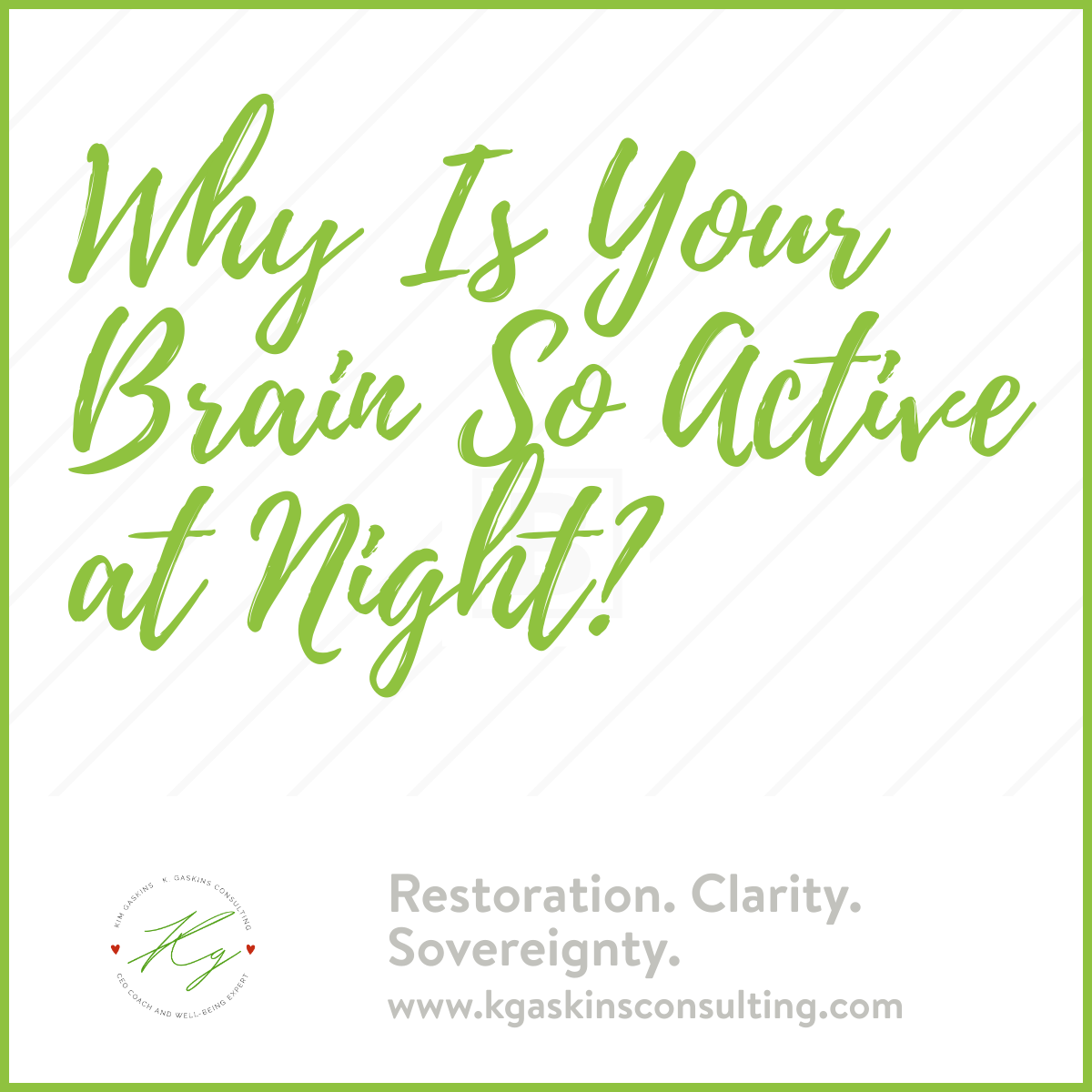 Why Is Your Brain So Active at Night, Even Though You Are Exhausted?