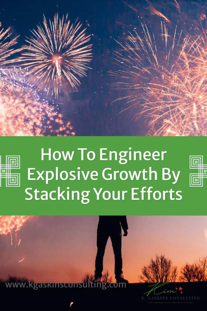 Bright fireworks display in the night sky celebrating explosive growth strategies.