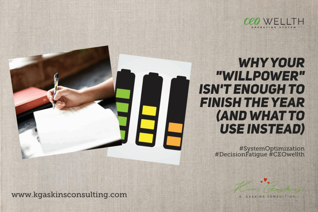 Open notebook on a desk representing cognitive load shedding.