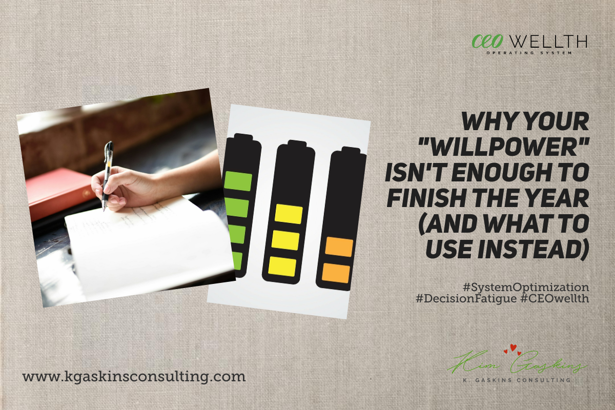 Open notebook on a desk representing cognitive load shedding.