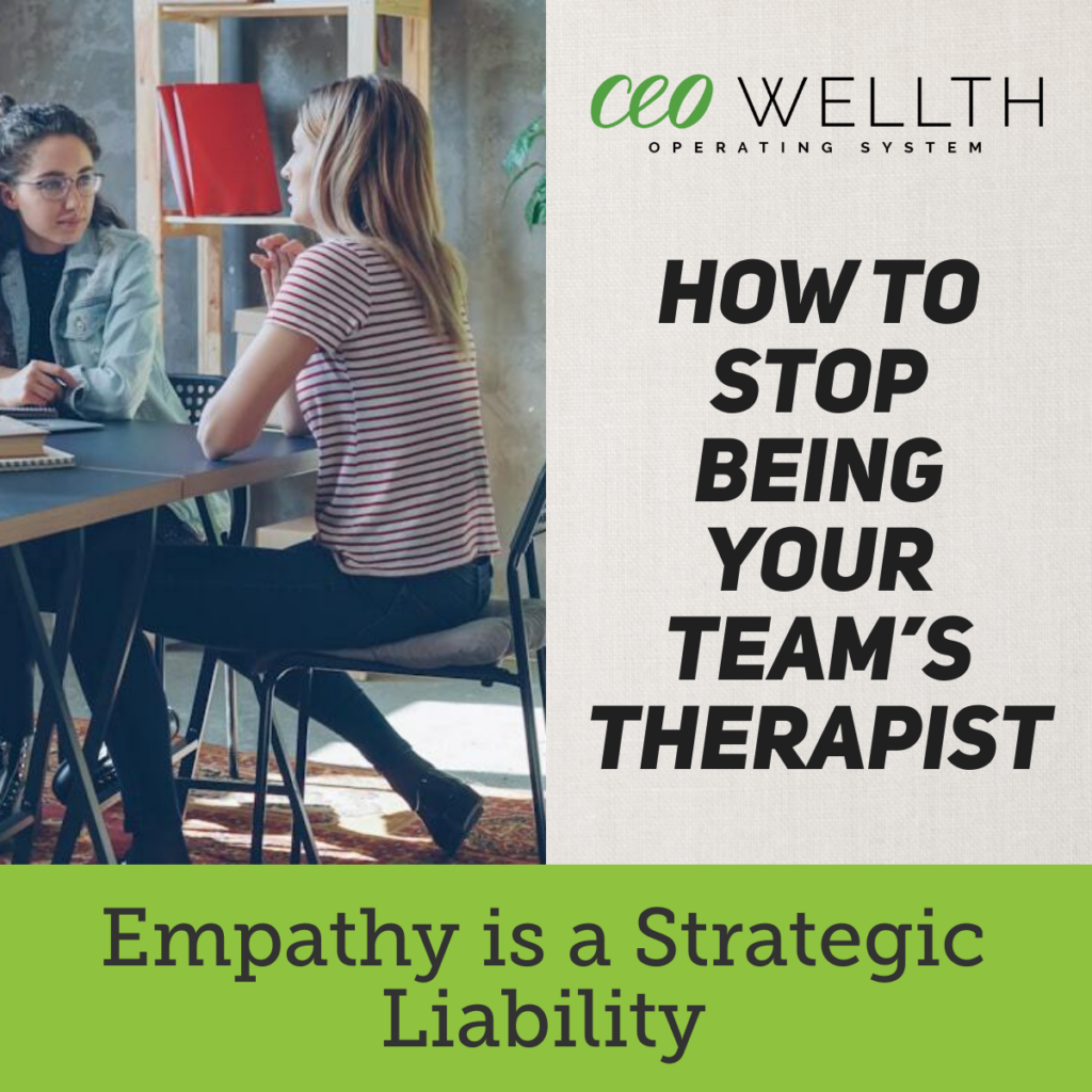 Case study of reclaiming time from emotional labor in leadership.