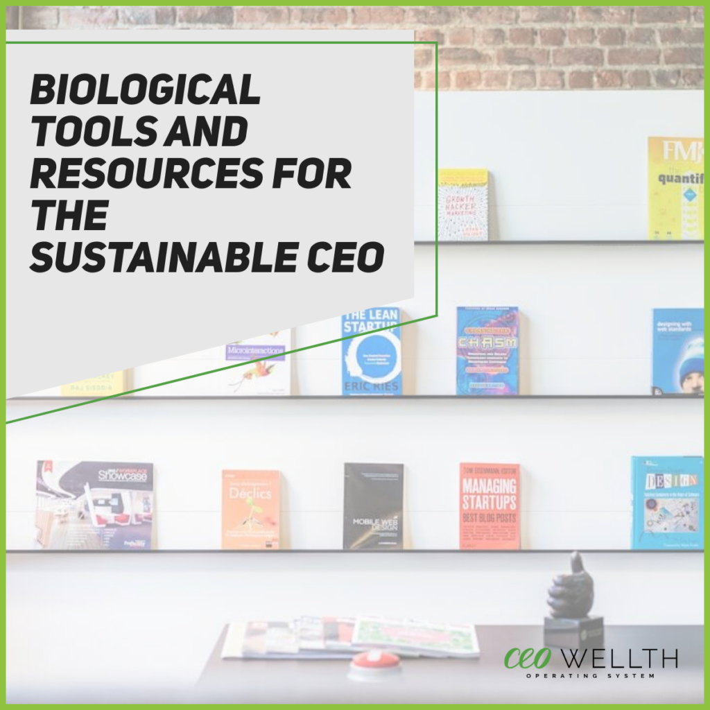 Curated library of tools and books for the high-capacity CEO.